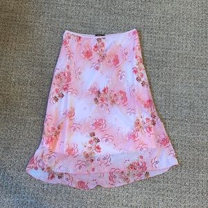 Y2K Pink Fairy Midi Skirt